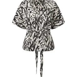 SuperTrash Blouse Met Overslag Print Outlet