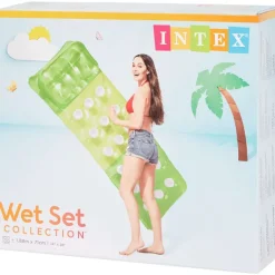 Intex Luchtbed Geel,Groen,Roze Online