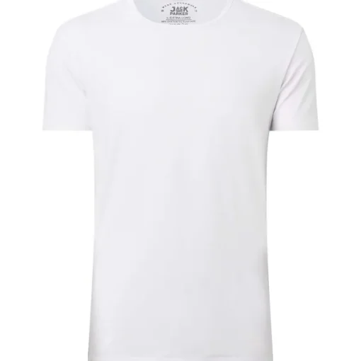 Jack Parker Extra Lang T-Shirt Wit New