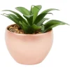 Merk Kunstvetplant In Pot Brons,Goud Online