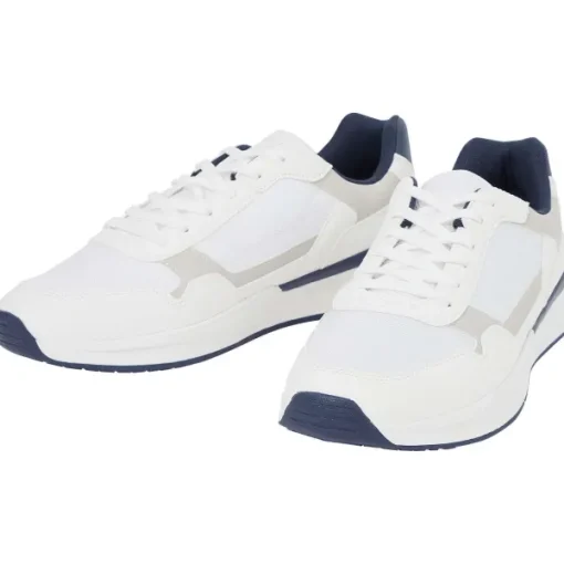 Merk Lage Sneakers Grijs,Wit Discount