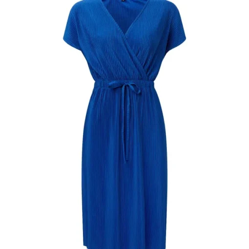 SuperTrash Overslagjurk Blauw,Groen,Print,Zwart Outlet