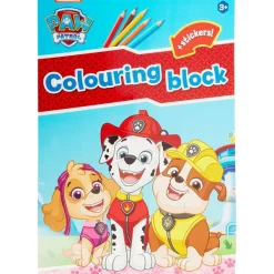 Paw Patrol Kleurblok Met Stickers Online