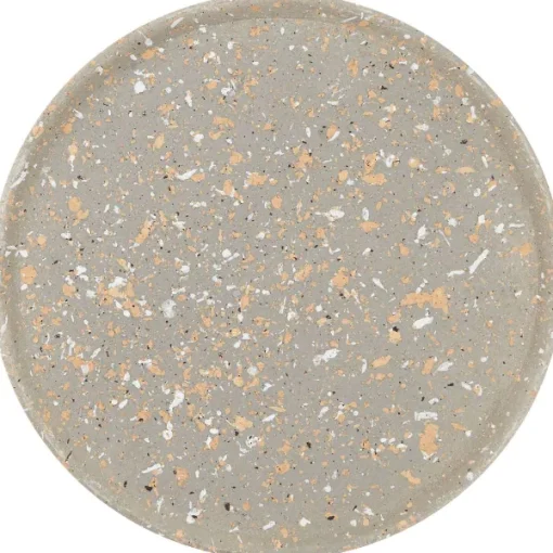 Merk Seasons & Style Rond Onderbord Grijs,Wit Clearance