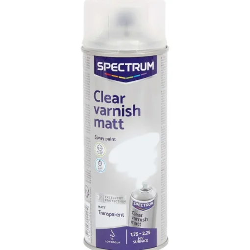 Spectrum Blanke Lak Matte Spuitverf Transparant Online