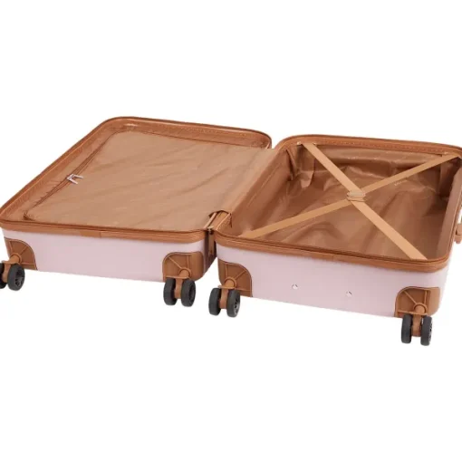 Spilbergen Koffer Milan Beige,Blauw,Roze Sale