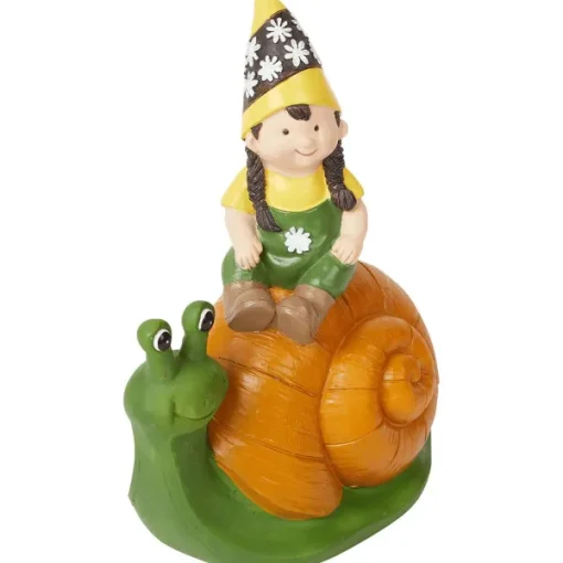 Merk Tuinbeeldje Dier Met Kind Meerkleurig Outlet