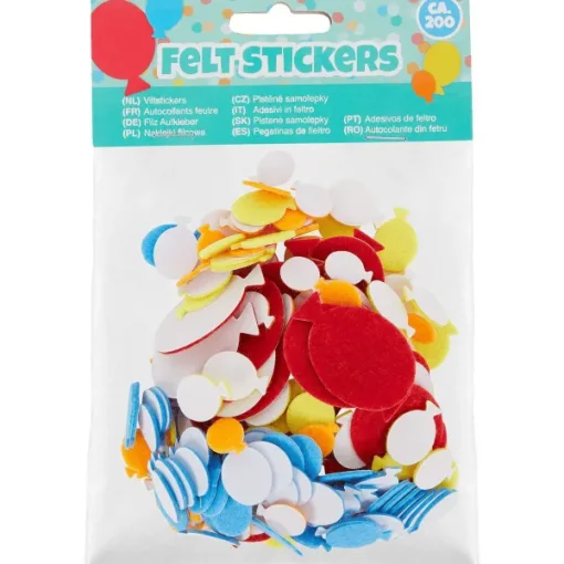 Disney Vilten Stickers Meerkleurig Hot