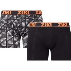 Ziki Boxershorts Blauw,Groen,Oranje,Print New